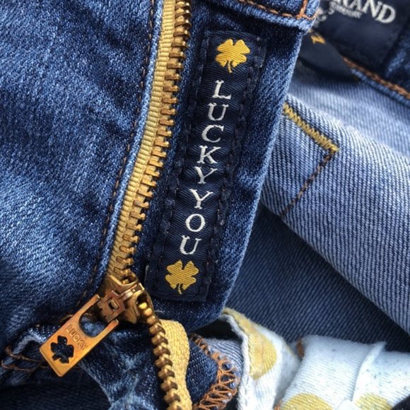 VINTAGE LUCKY BRAND SWEET N STRAIGHT JEANS 4/47x30 🍀lucky you🍀 - Picture 14 of 14